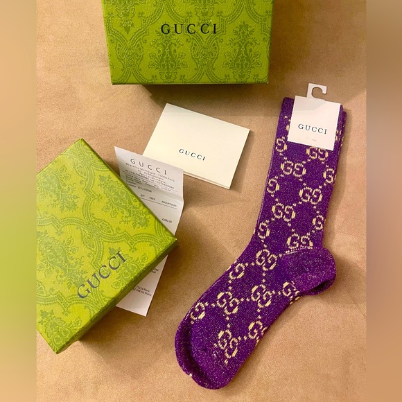 Gucci Socks Violet / Purple - Picture 1 of 2
